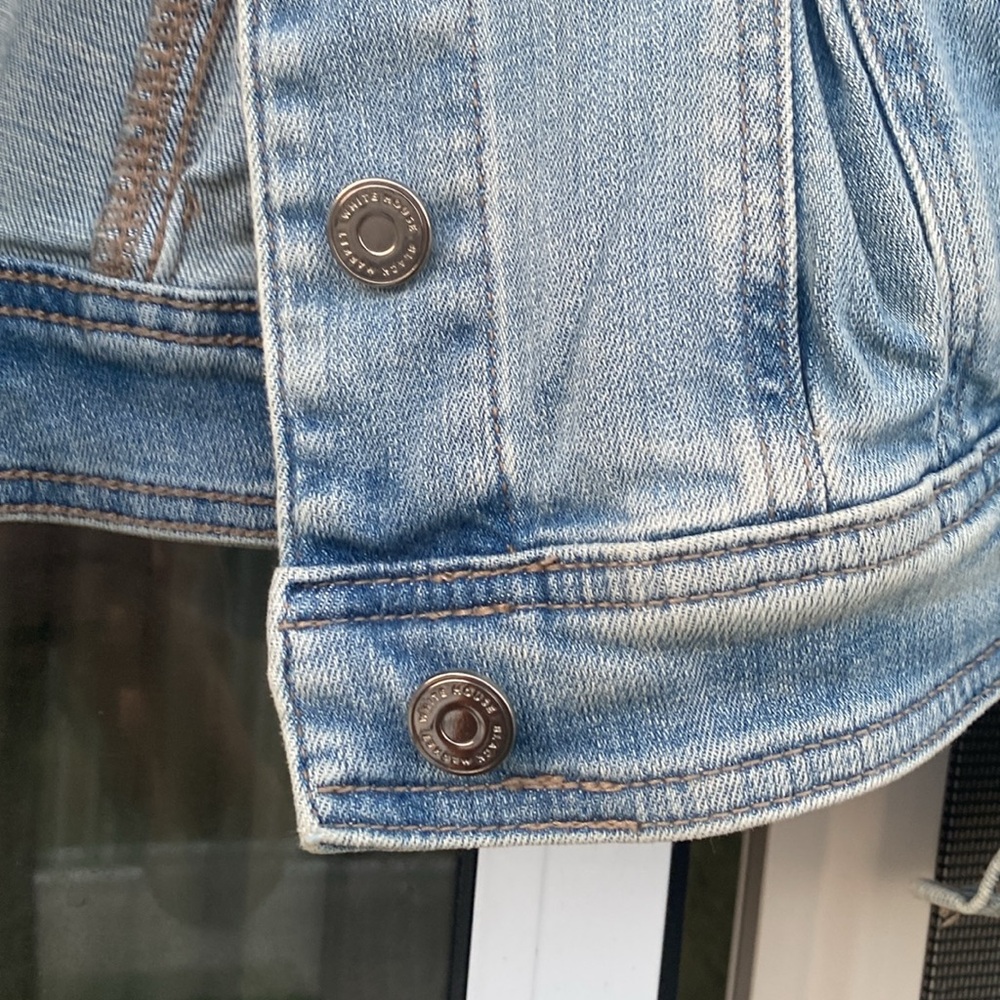 Denim Blue Women's Jacket - one of a kind - Picture 5 of 8